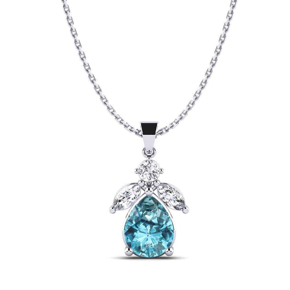 Blue Zircon Women's Pendant Vlatko