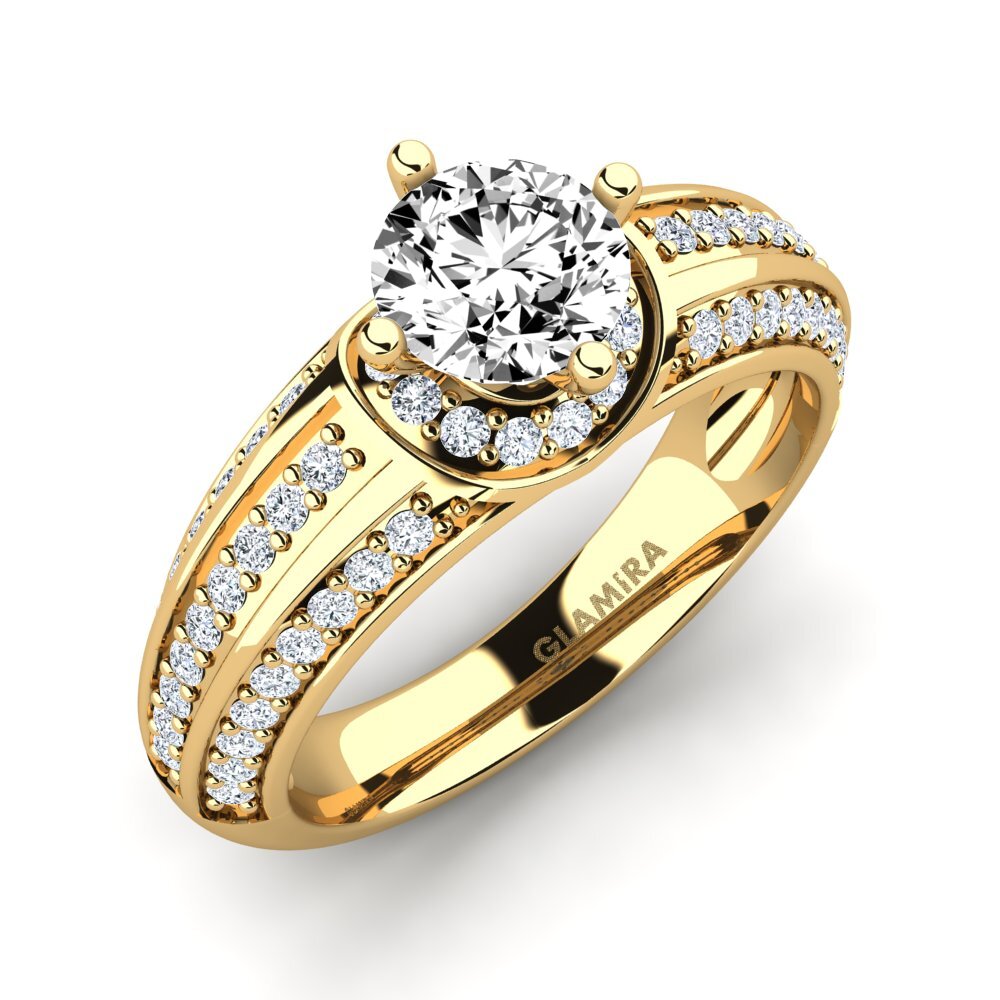Moissanite Engagement Ring Voileta