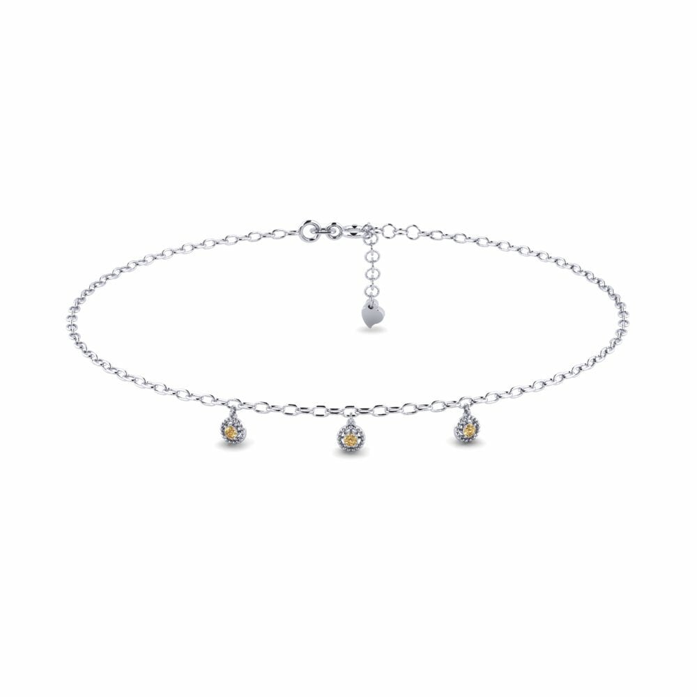 Brown Diamond Women's Anklet Voiva