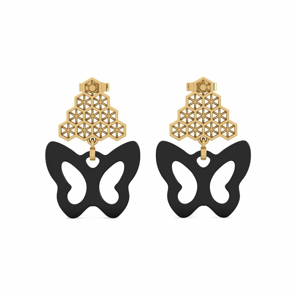 Earring Voliva 585 Yellow Gold
