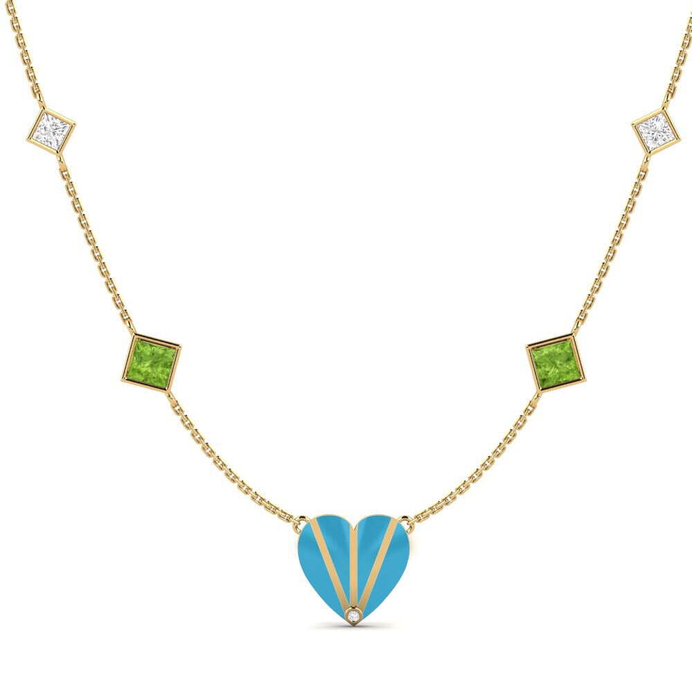 Peridot Women's Necklace Volonte