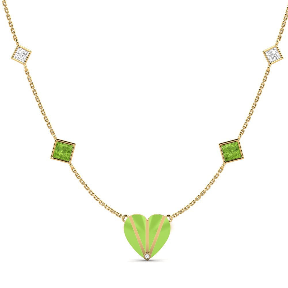 Peridot Women's Necklace Volonte