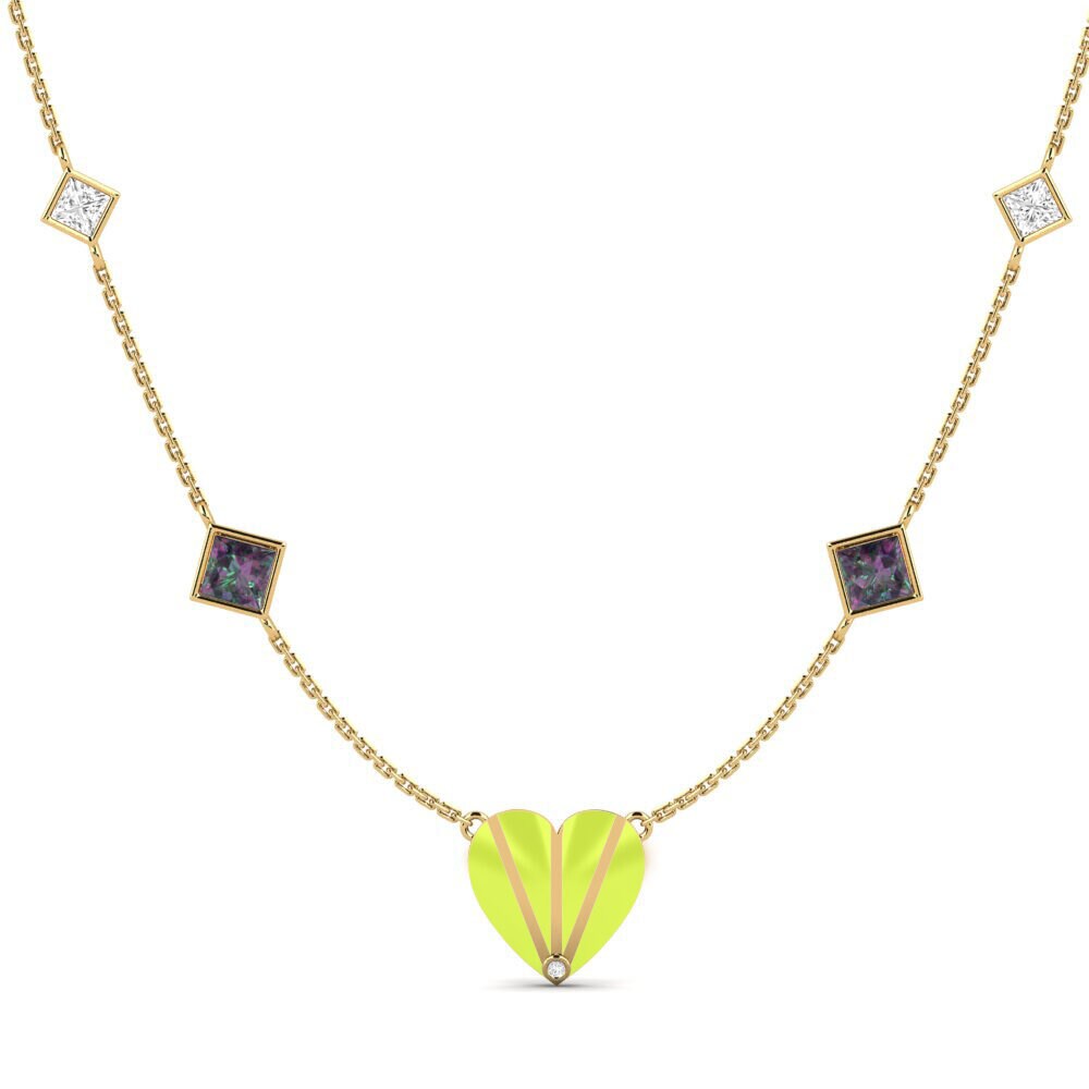 Mystic Topaz Women's Necklace Volonte