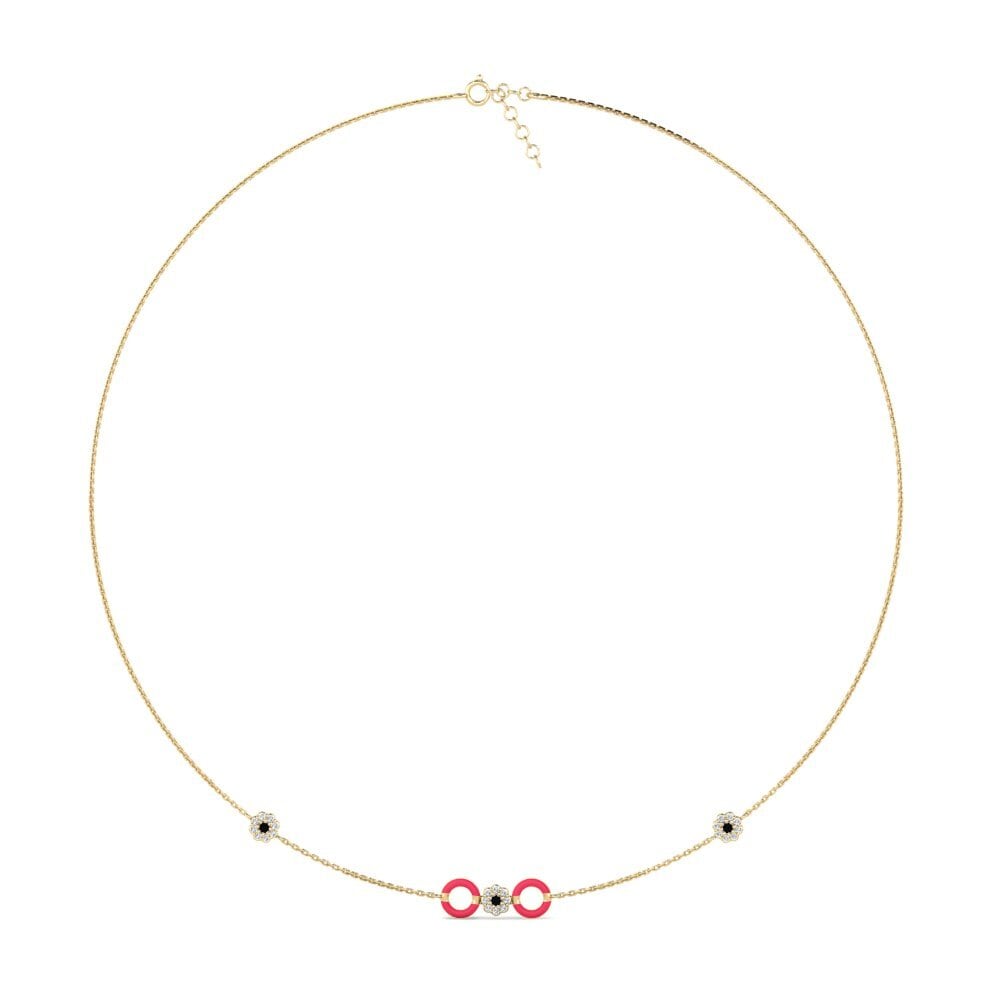 Black Sapphire Women's Necklace Vona