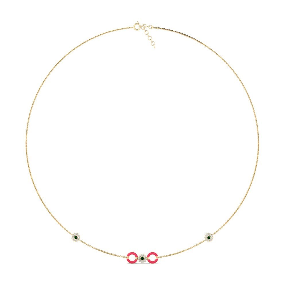 Green Zirconia Women's Necklace Vona