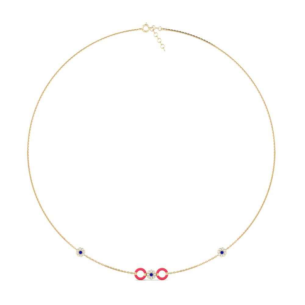 Sapphire Women's Necklace Vona