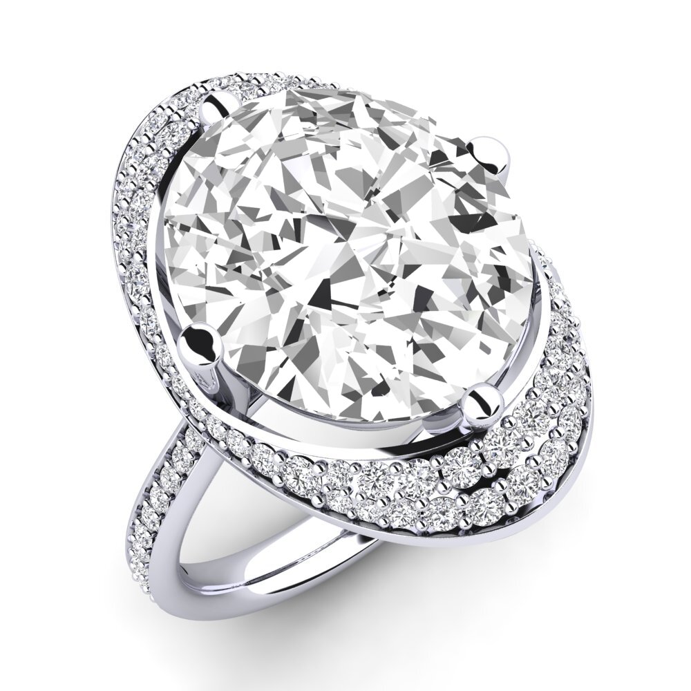 950 Platinum Lab Grown Diamond Ring Vondila