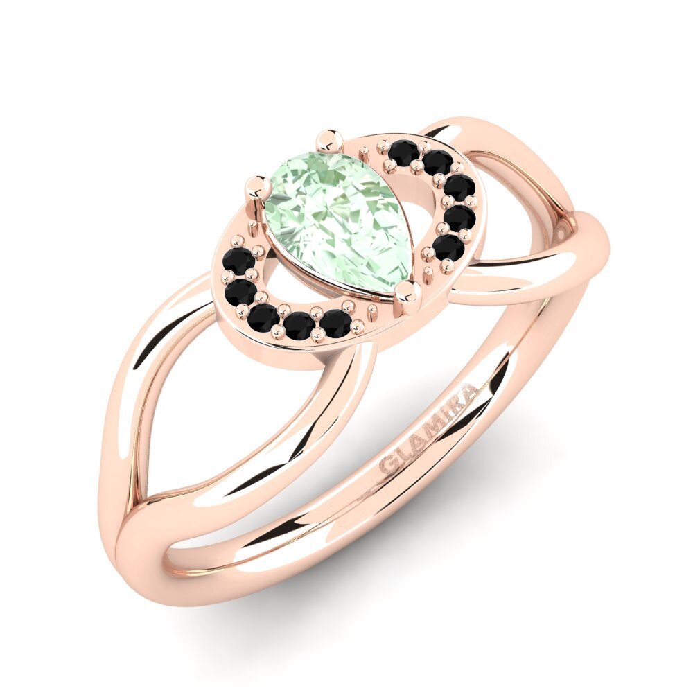 Amatista verde Anillo de compromiso Vontressa