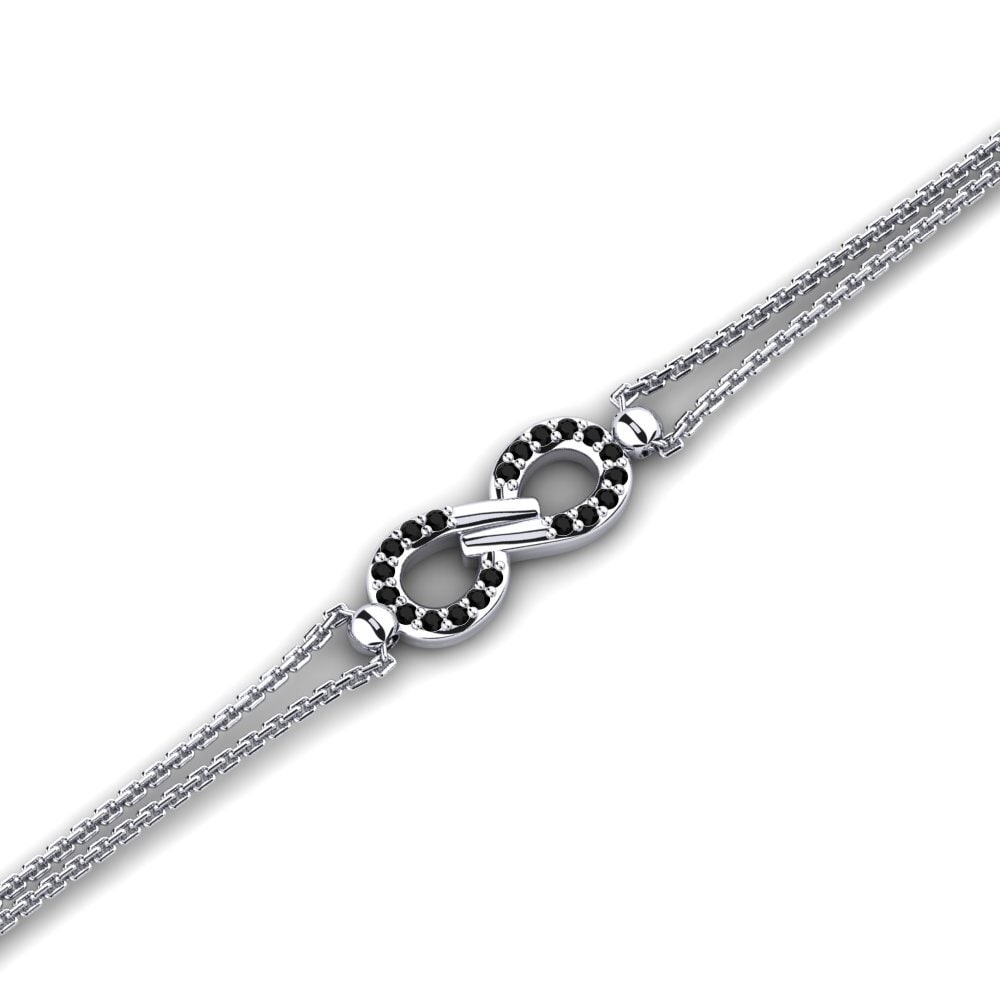 Black Sapphire Women's Bracelet Voolav