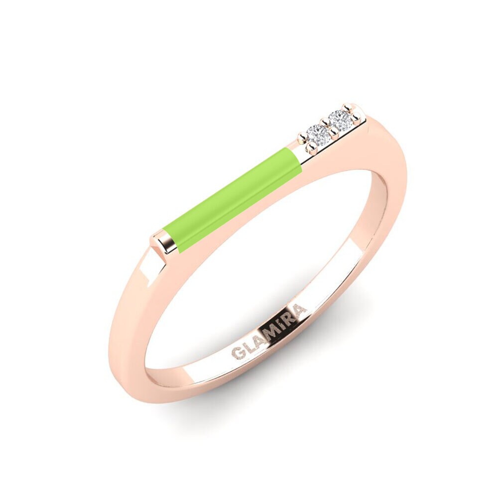 14ct Rose Gold Pinky Ring Vryonisi