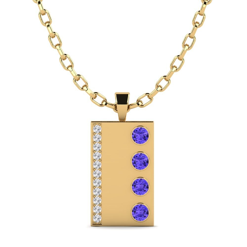 Tanzanite Men's Pendant Vulcan