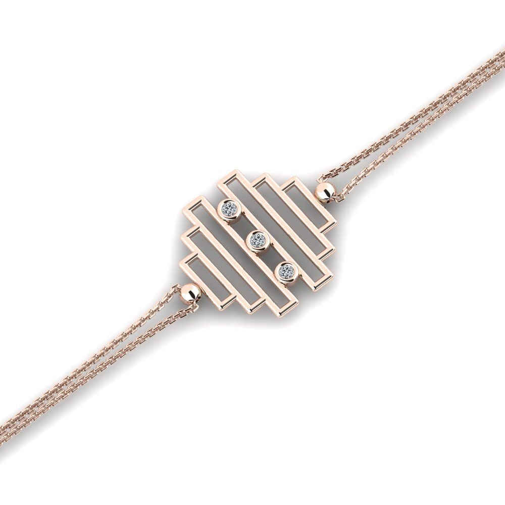 9ct Rose Gold Women's Bracelet Waff