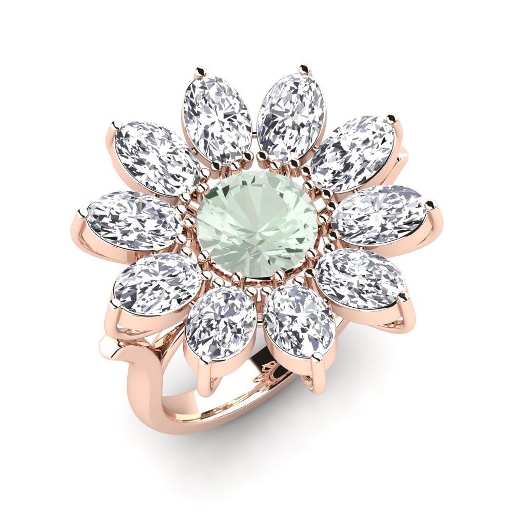 Green Amethyst Ring Walcott