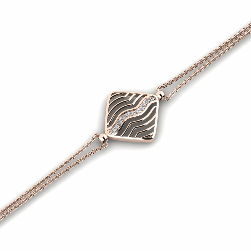 9ct Rose Gold Women's Bracelet Wallonis