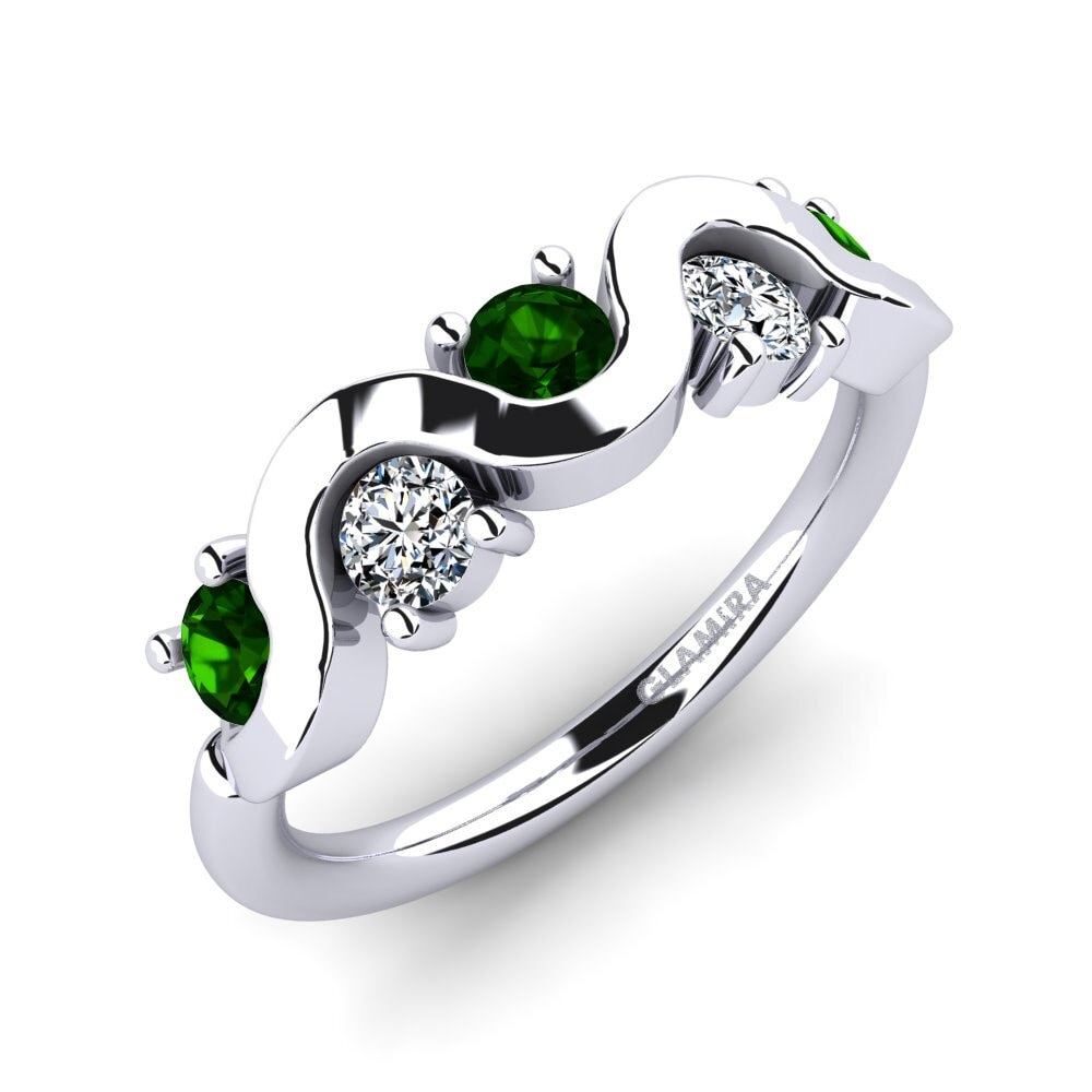Tourmaline Verte Bague Wanissa