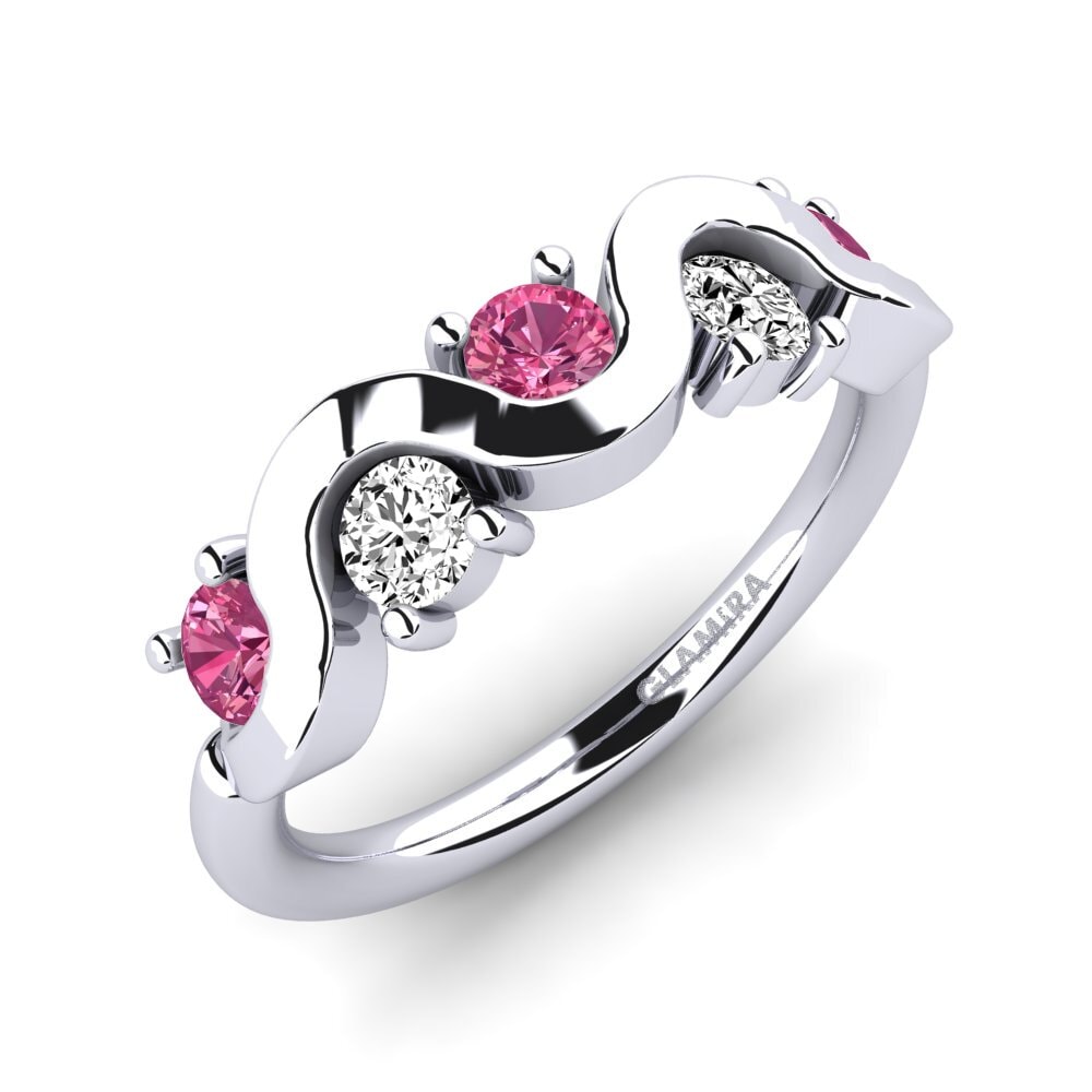 Tormalina Rosa Anello Wanissa