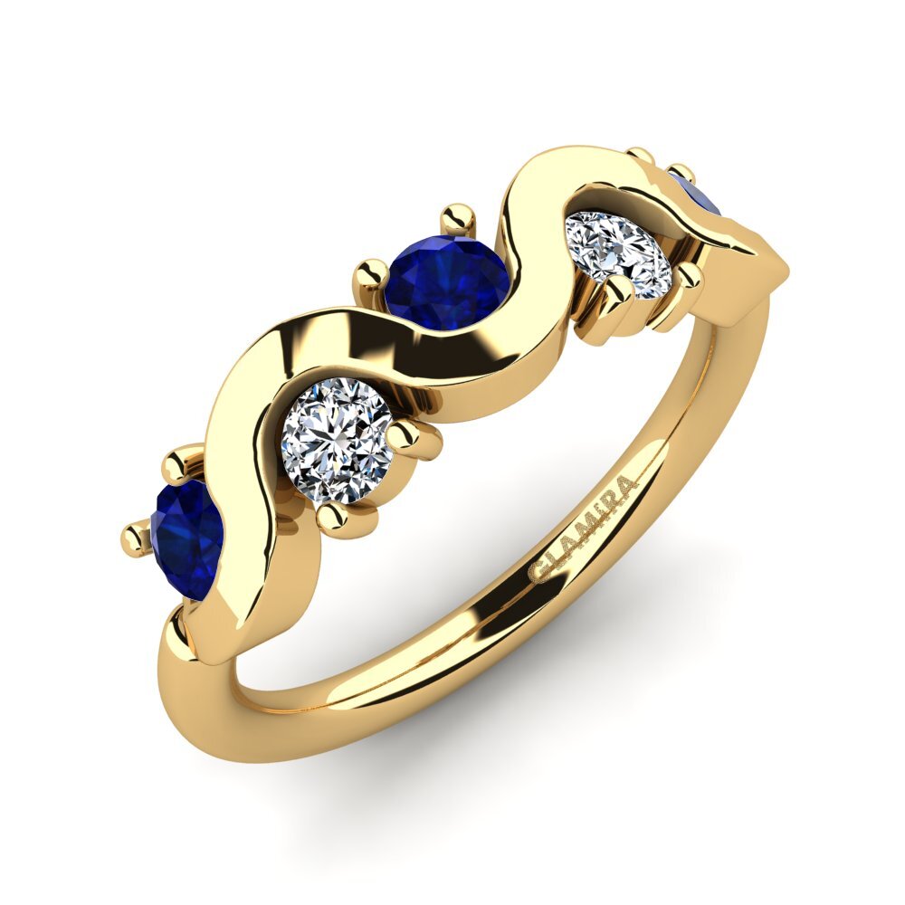 14ct Yellow Gold Ring Wanissa