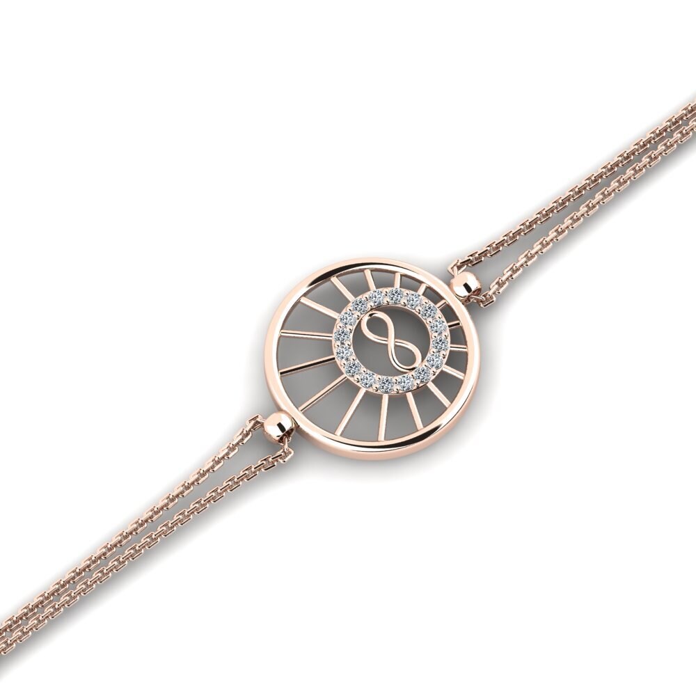 9ct Rose Gold Women's Bracelet Wappitat