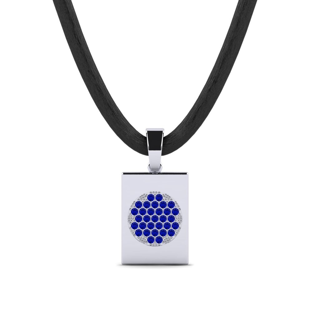 Safira Pingente masculino Wardoned