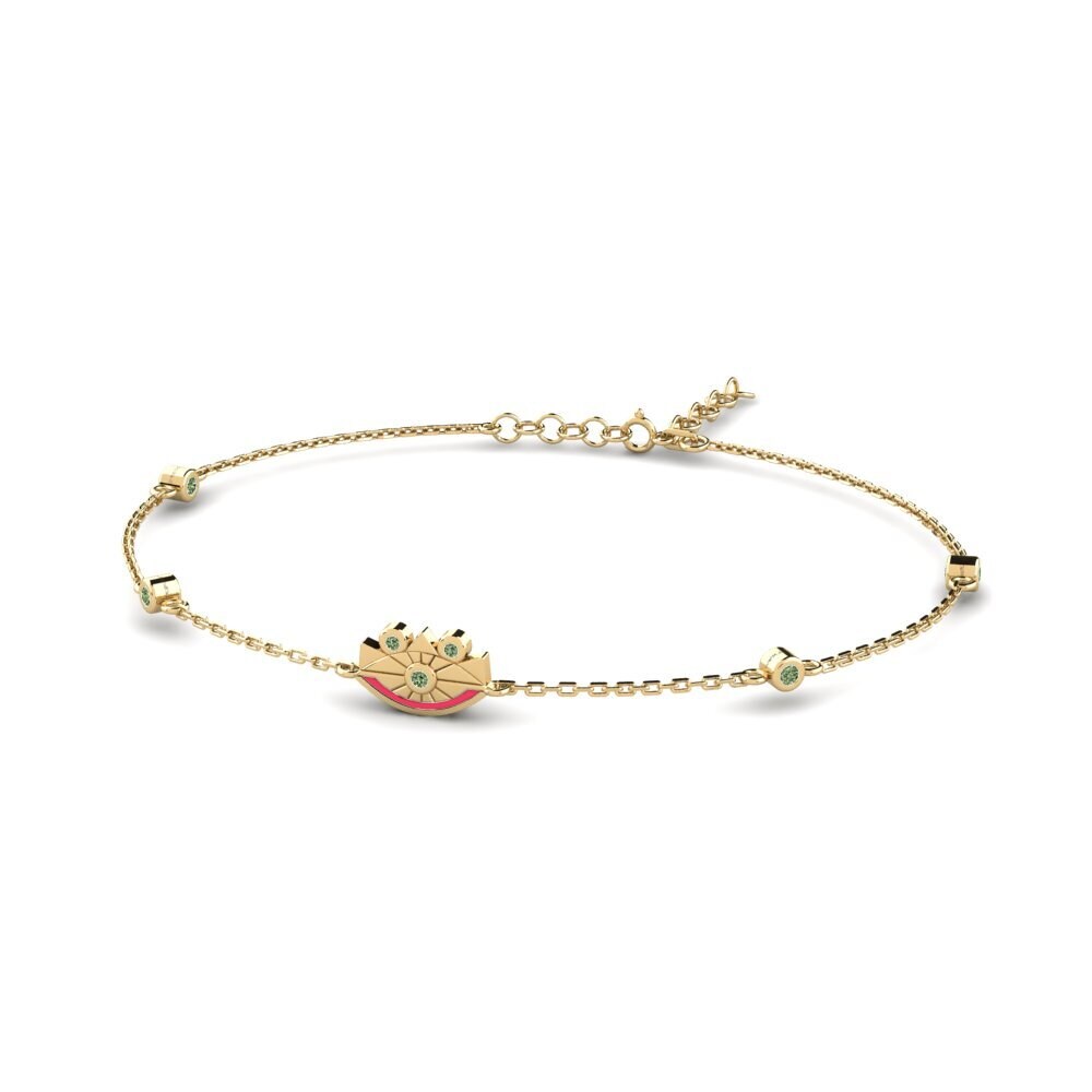 Green Diamond Women's Bracelet Wasomi