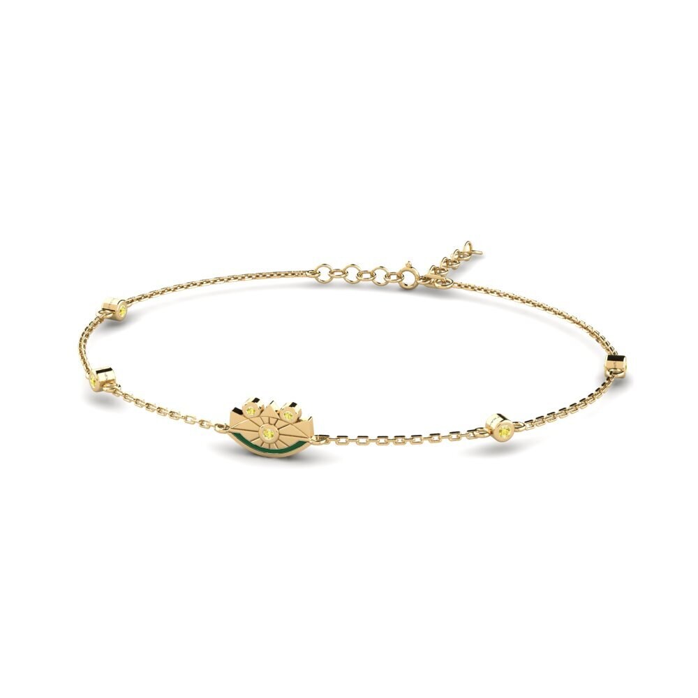 Yellow Sapphire Women's Bracelet Wasomi