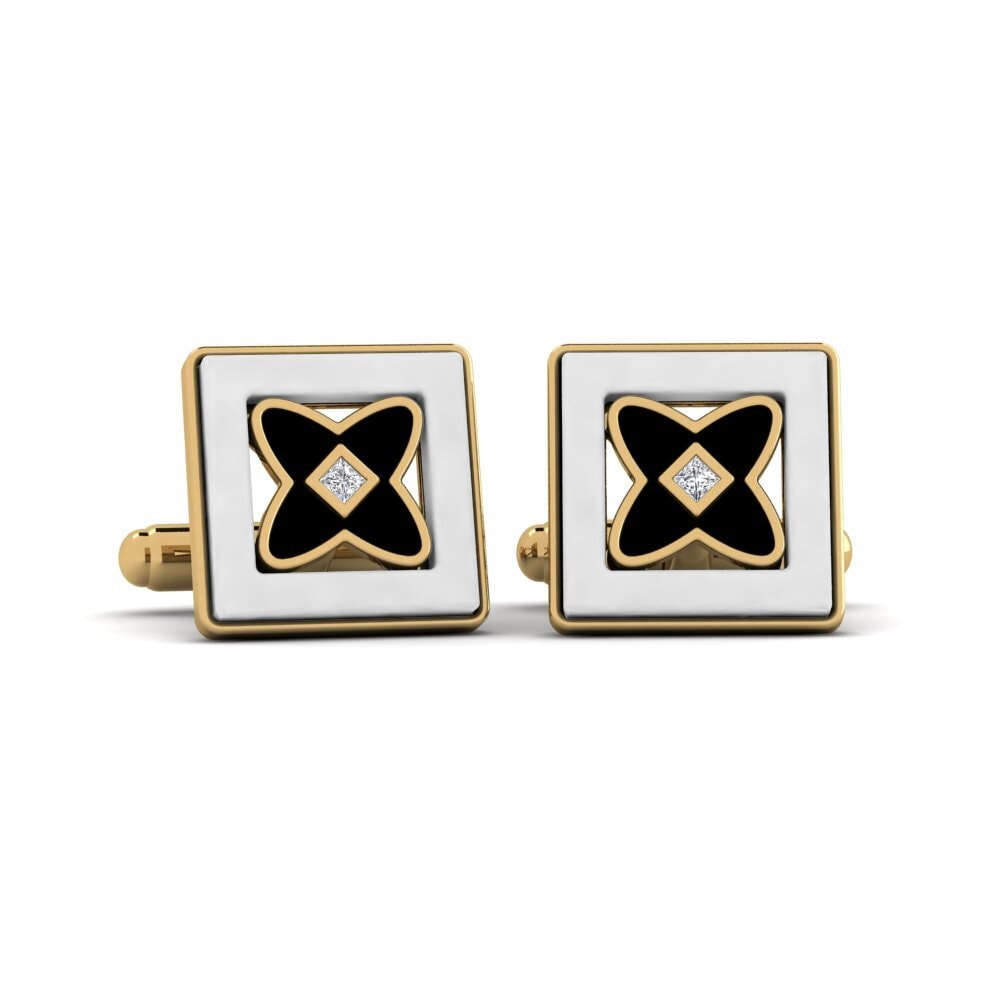 Lab Grown Diamond Cufflink Wasserman