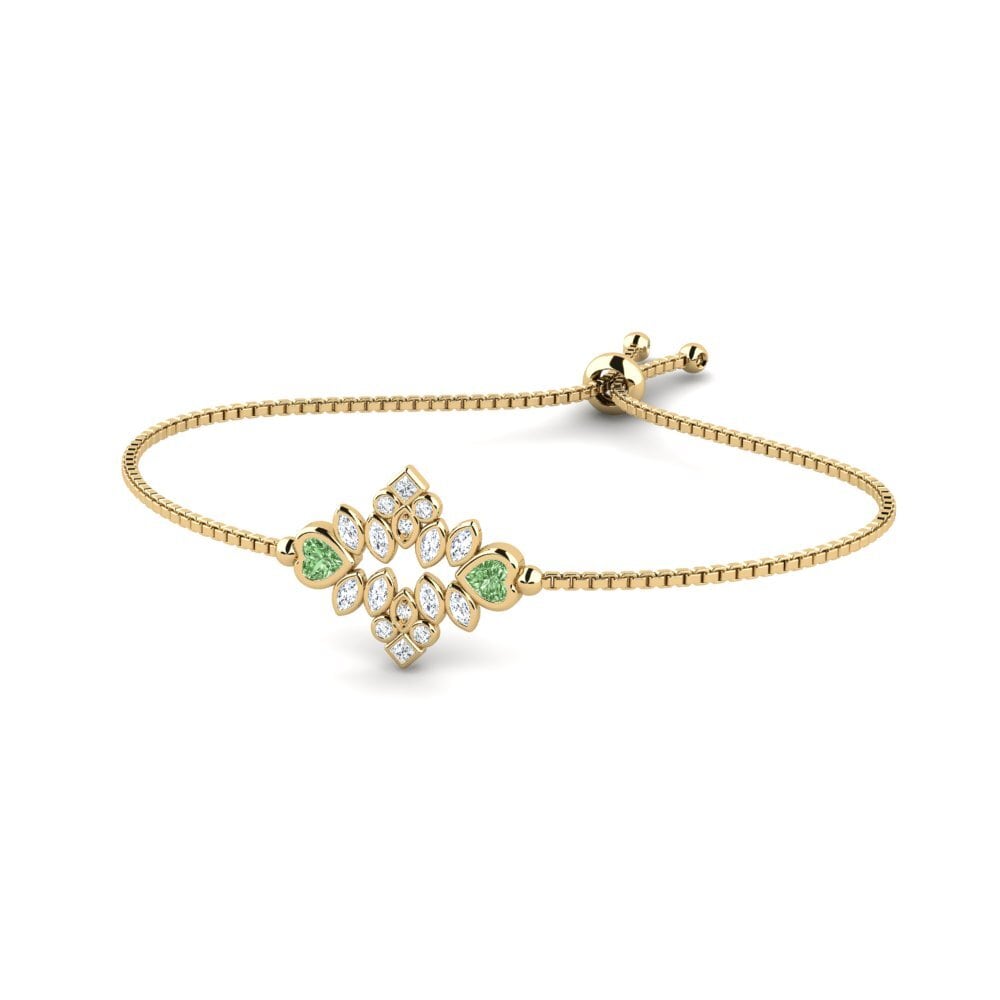Green Diamond Women's Bracelet Wattow
