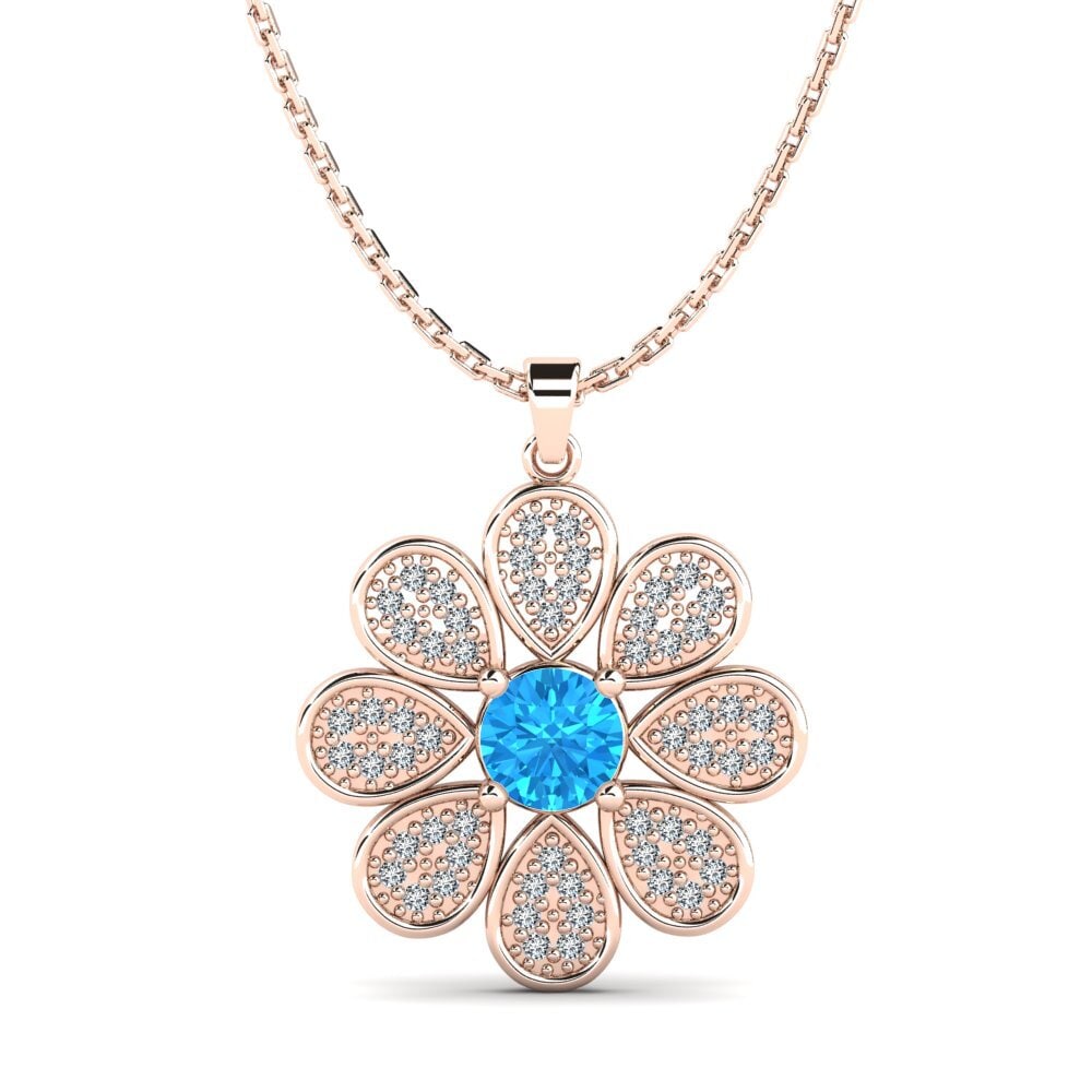 Blue Topaz Women's Pendant Wayde