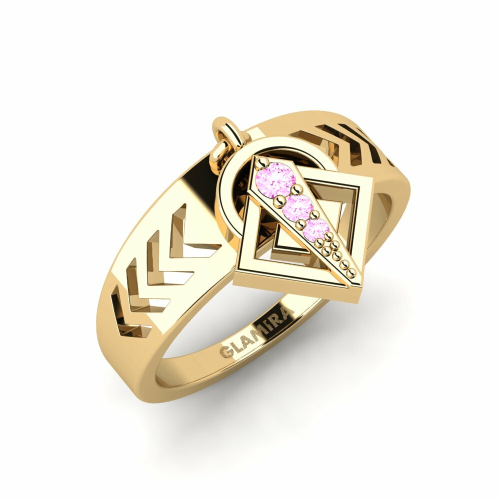 Saphir Rose Bague Weendys