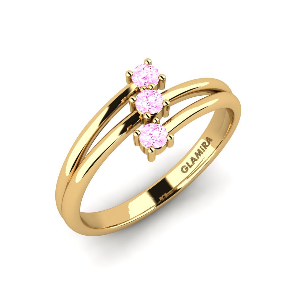 Pink Sapphire Engagement Ring Welly