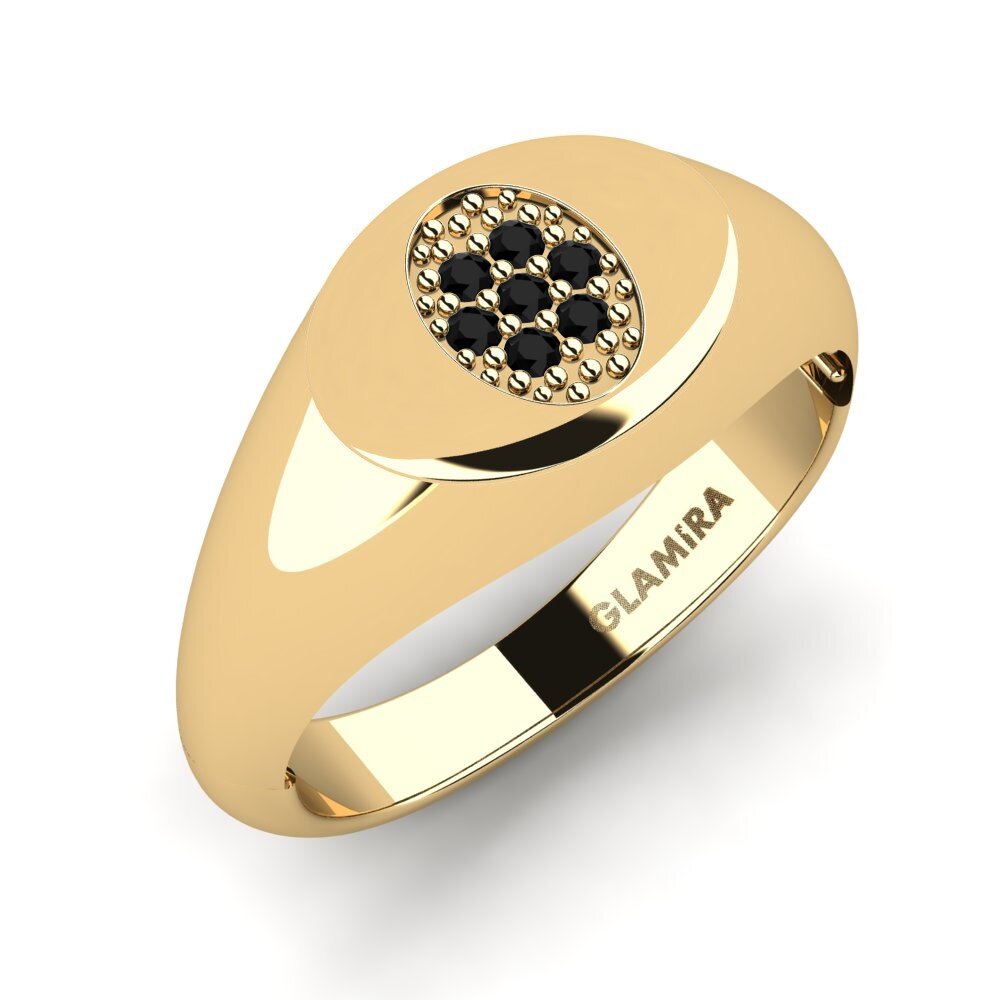 Black Sapphire Pinky Ring Wendry
