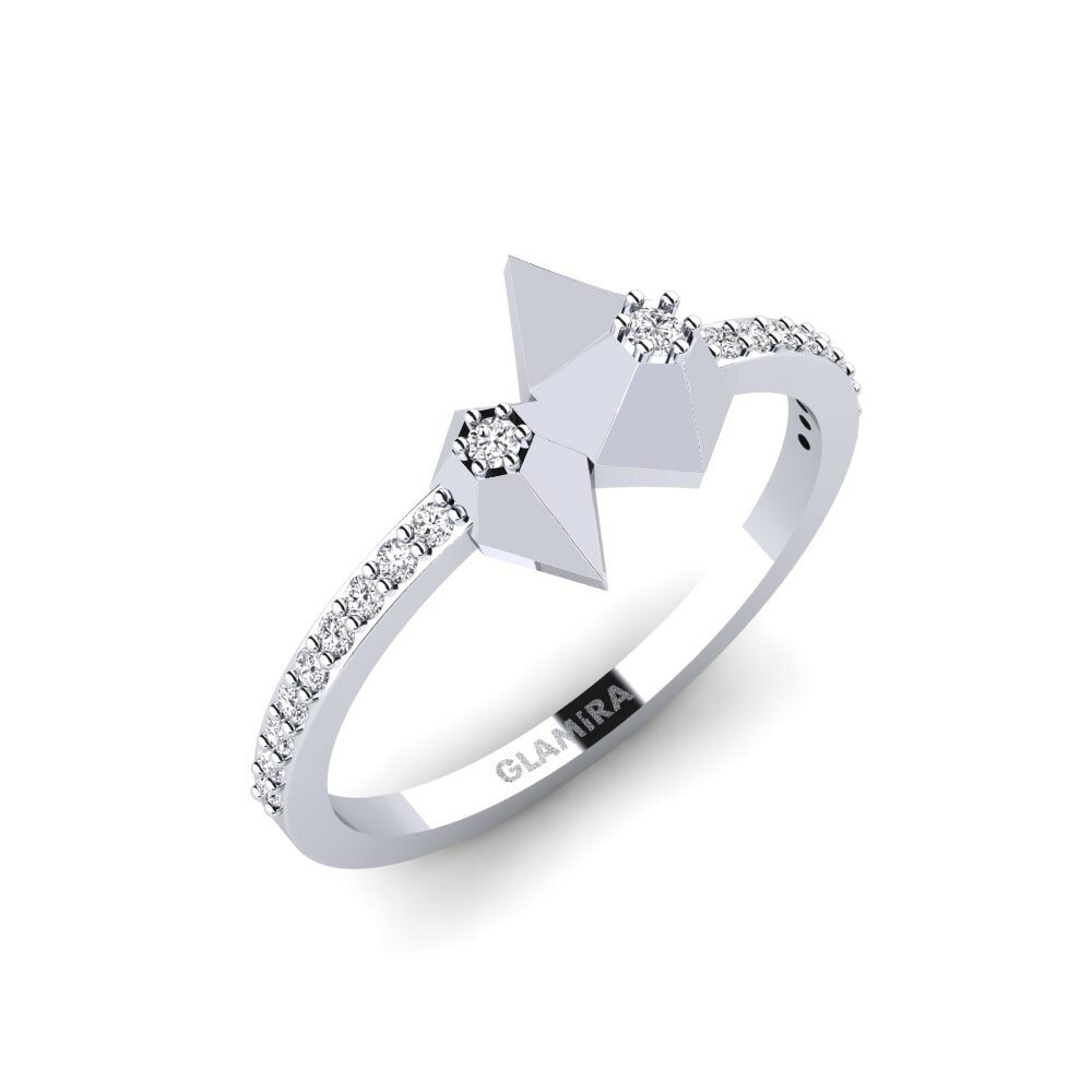 Platine 950 Bague Werkeljka