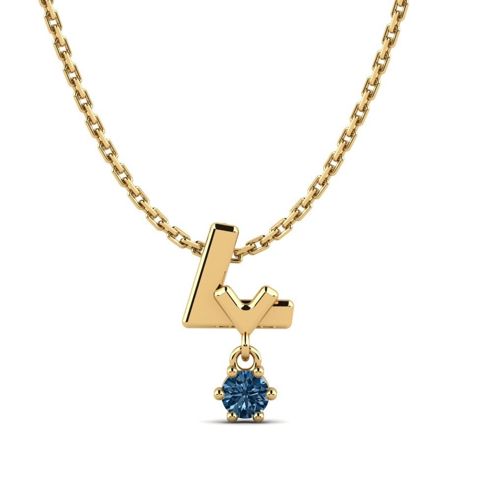 Blue Diamond Women's Pendant Werradith