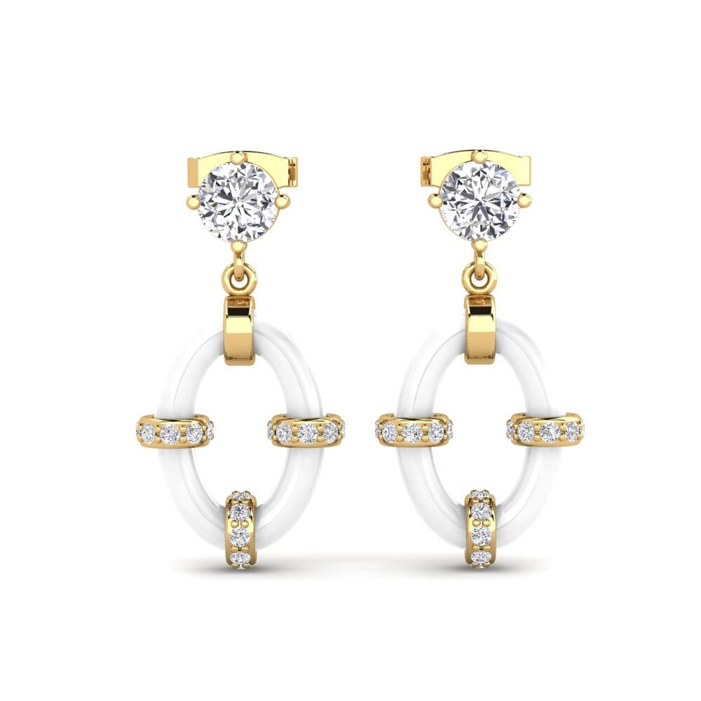 Diamante cultivado en laboratorio Pendiente de mujer Westcott
