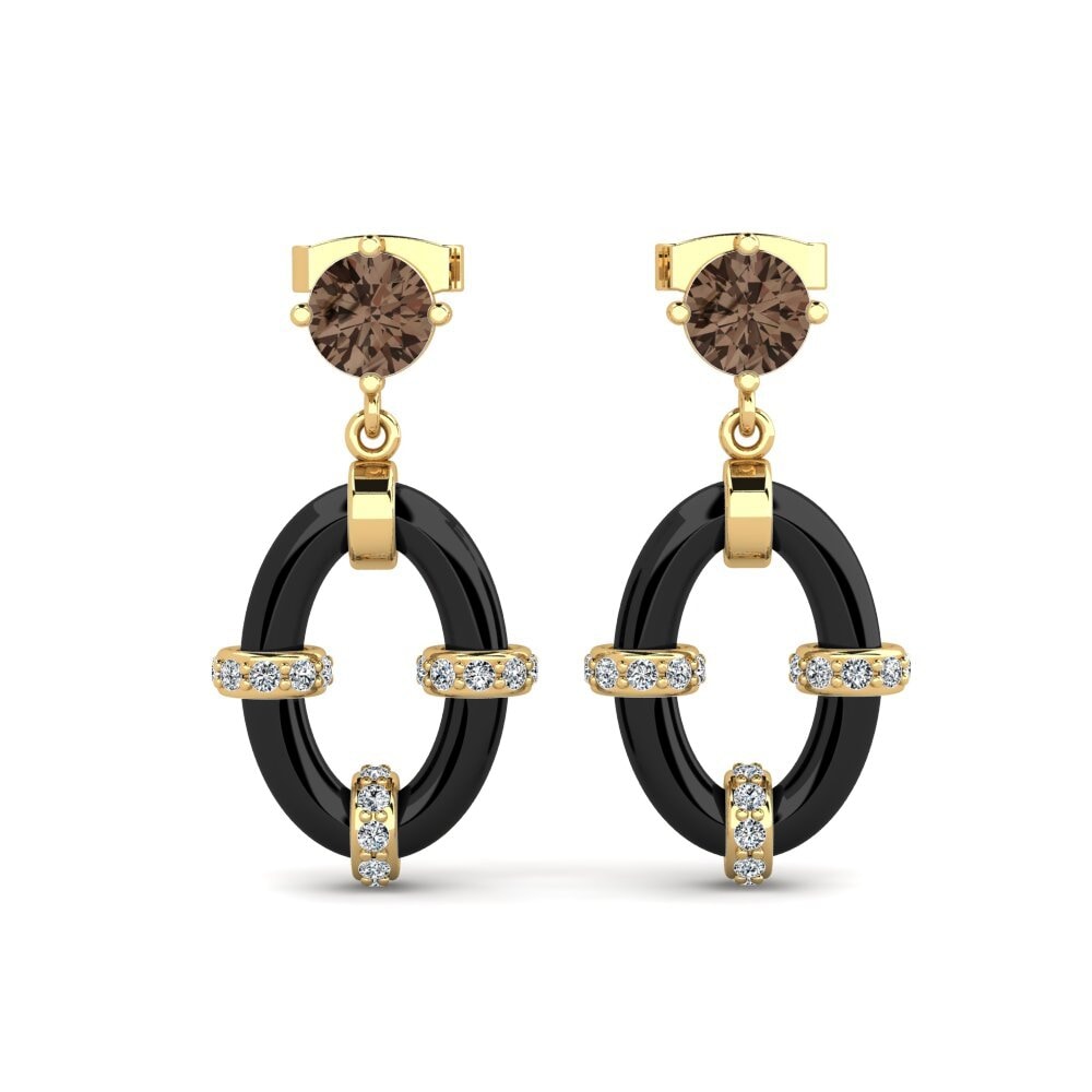 Smoky Quartz Women's Earring Westcott
