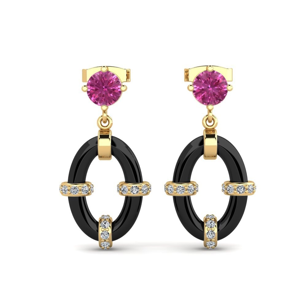 Pink Topaz Women's Earring Westcott