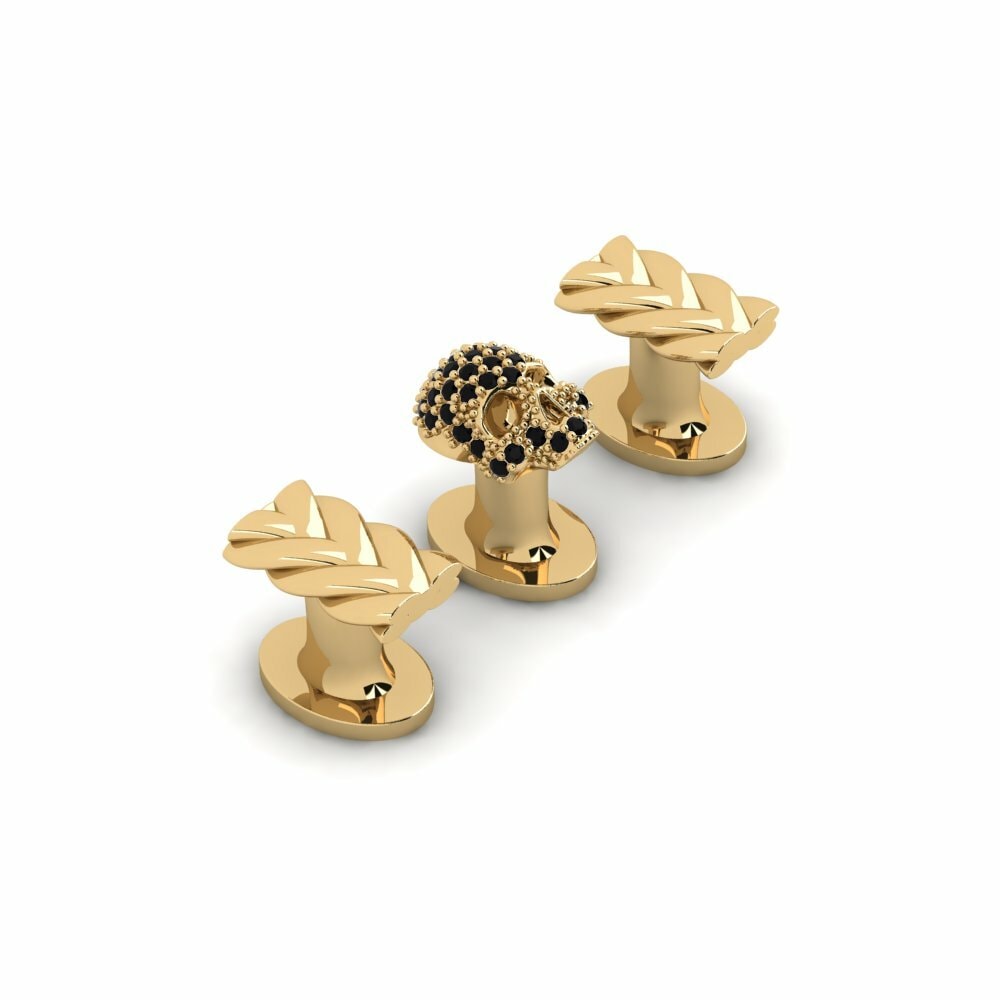 Black Diamond Tuxedo 3 Studs Wharf