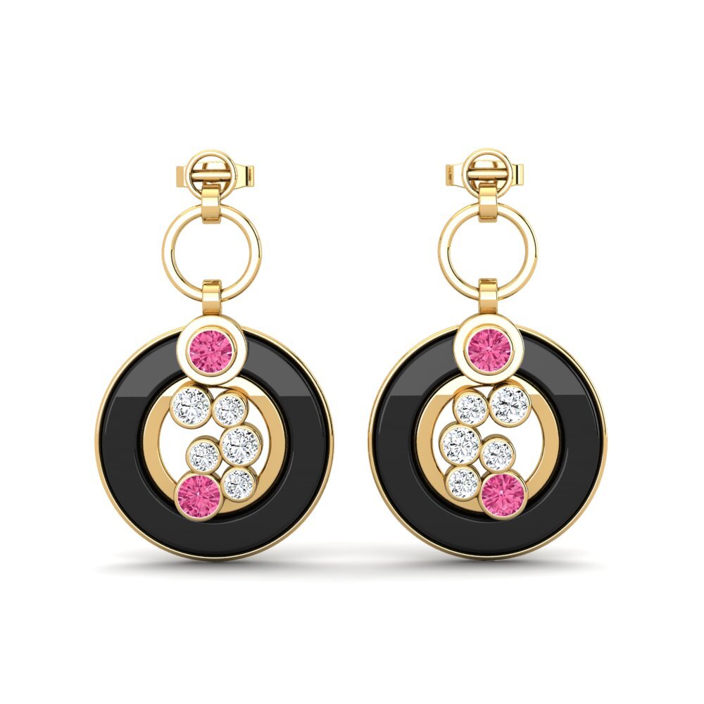 Pink Tourmaline Women's Earring Wilham