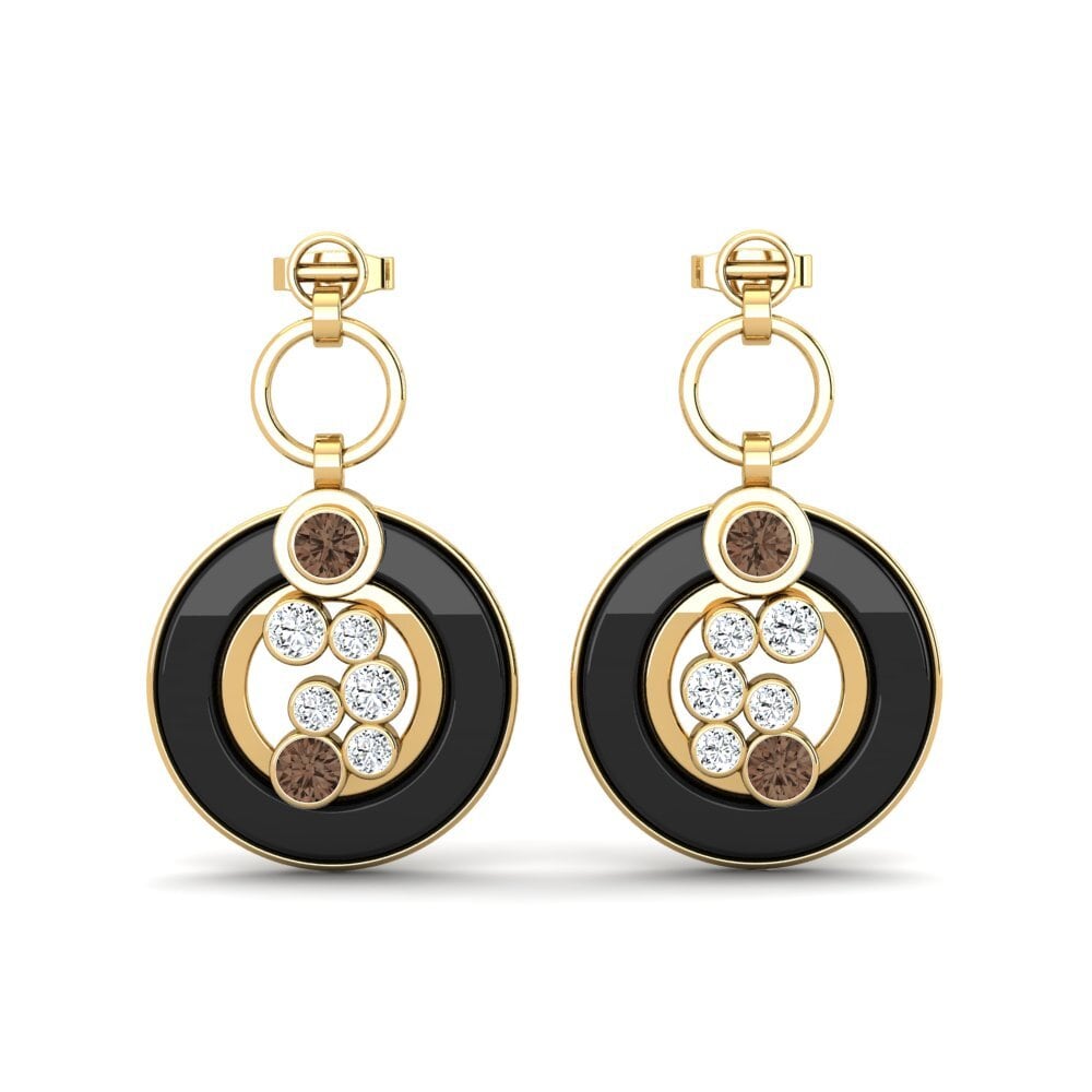 Smoky Quartz Women's Earring Wilham