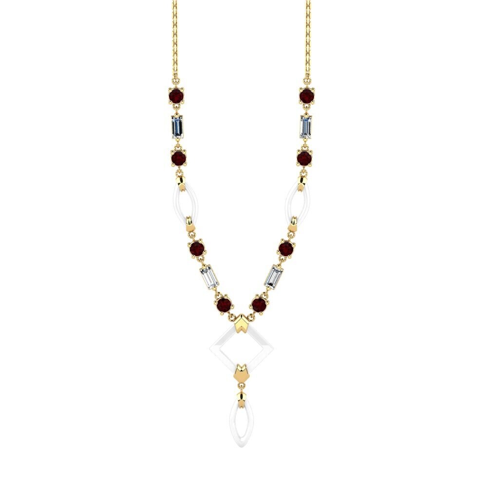 Garnet Women's Necklace Wilmot