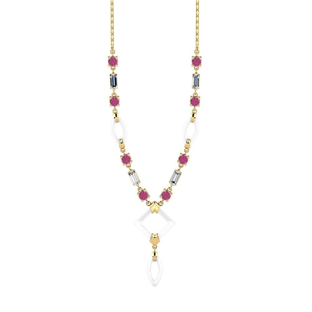 Pink Tourmaline Women's Necklace Wilmot