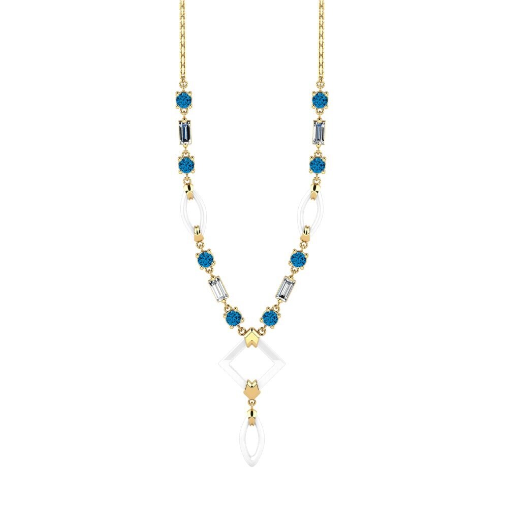 Blue Topaz Women's Necklace Wilmot