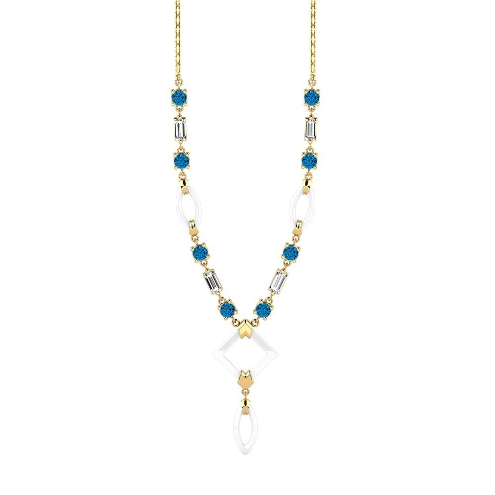 Blue Topaz Women's Necklace Wilmot