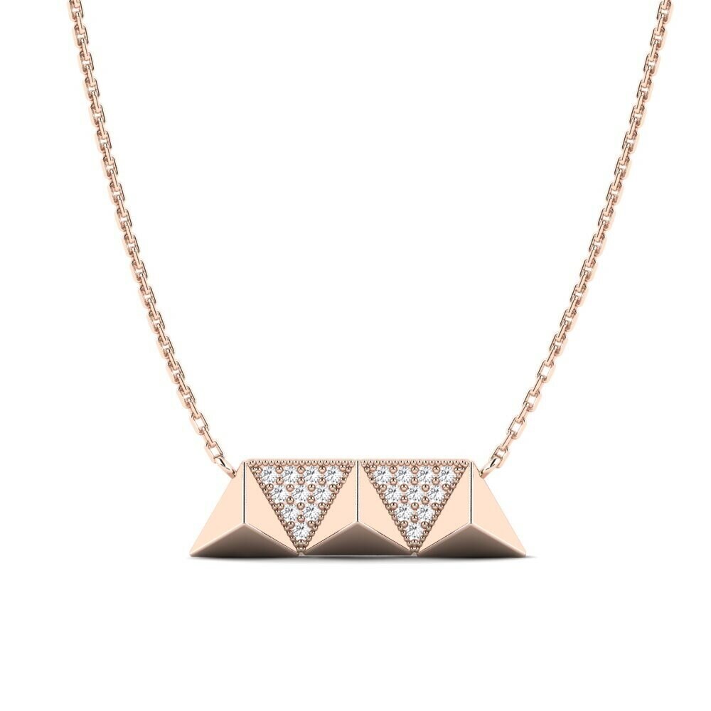 Oro Rosso 585 Collana da donna Winsland