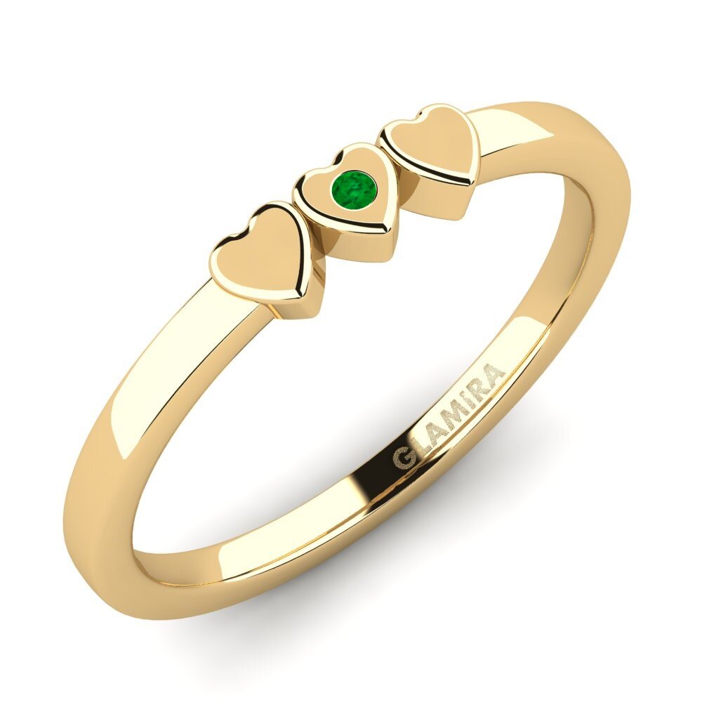 Emerald Stackable Ring Witio