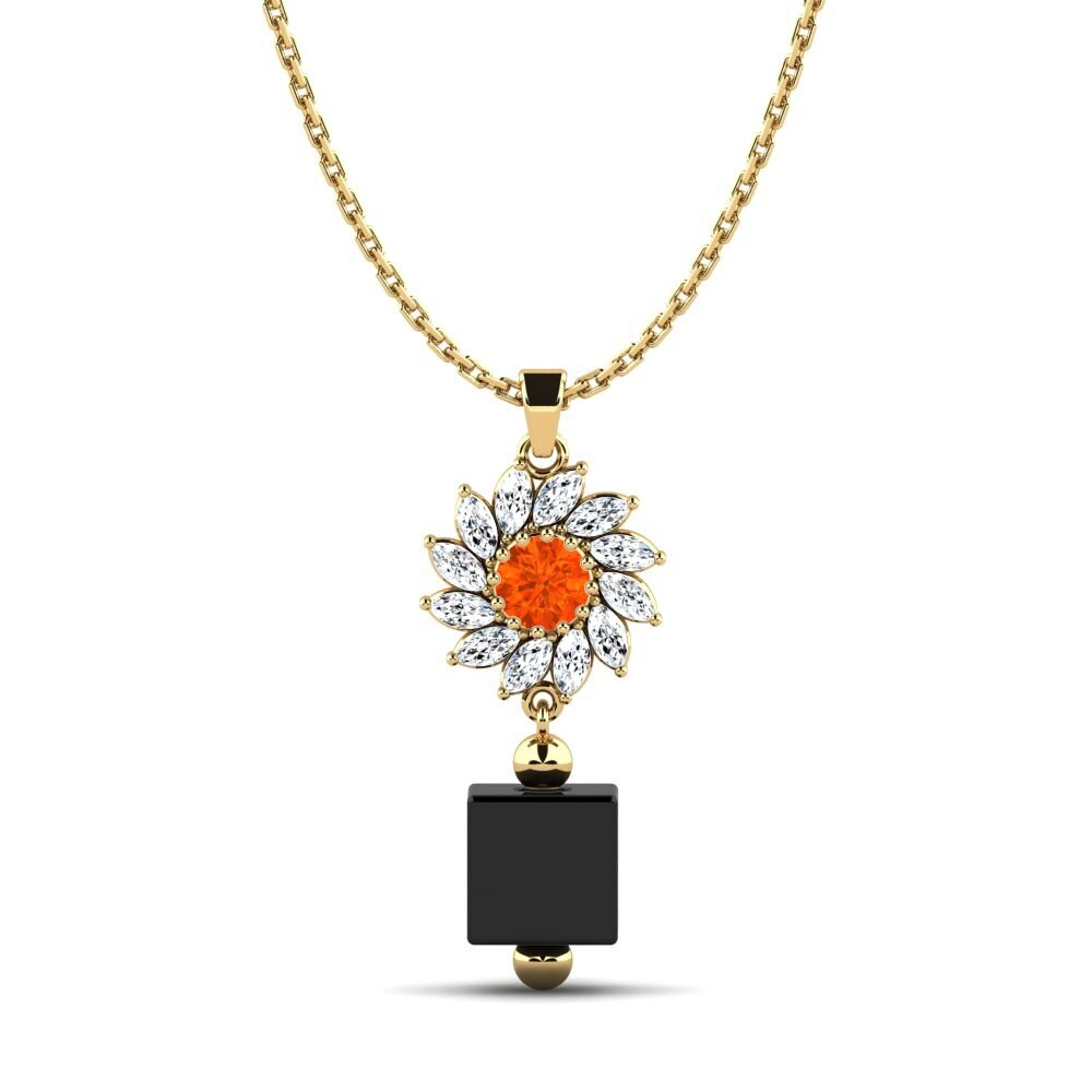 Fire Opal Women's Pendant Wofford
