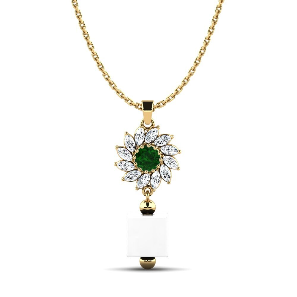 Green Tourmaline Women's Pendant Wofford