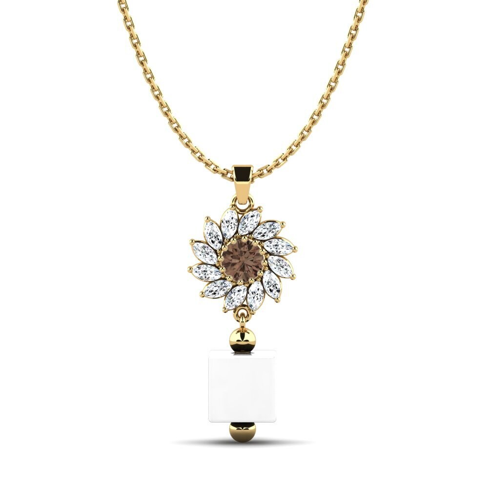 Smoky Quartz Women's Pendant Wofford