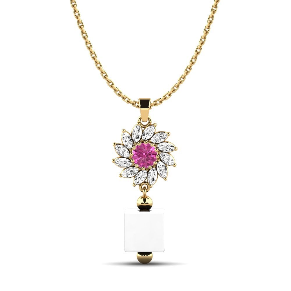Pink Topaz Women's Pendant Wofford