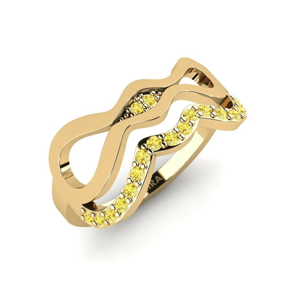 Yellow Sapphire Ring Wondash